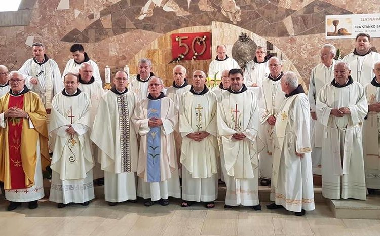 Široki Brijeg: Fra Stanko Banožić na Kočerinu proslavio 50 godina svećeništva