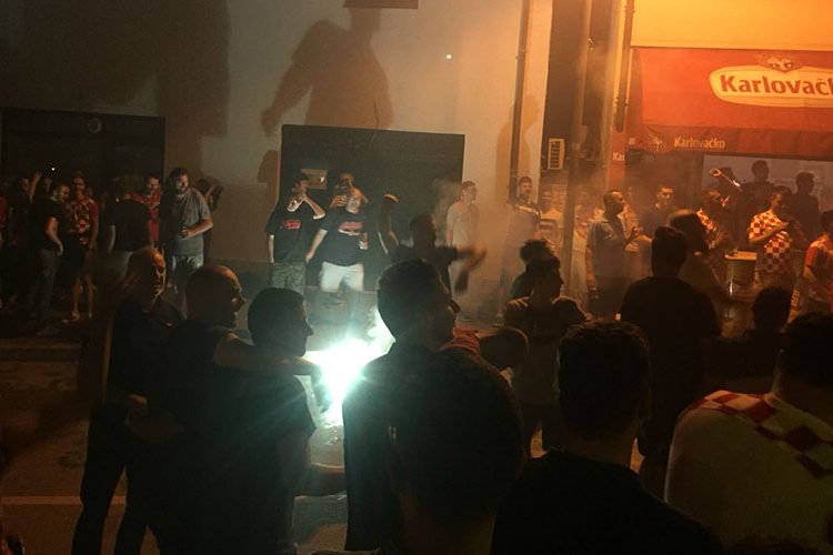 Vatrena atmosfera na ulicama Širokog Brijega