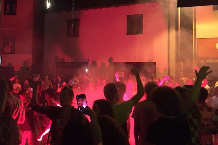 Vatrena atmosfera na ulicama Širokog Brijega