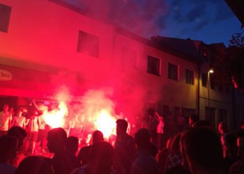 Vatrena atmosfera na ulicama Širokog Brijega