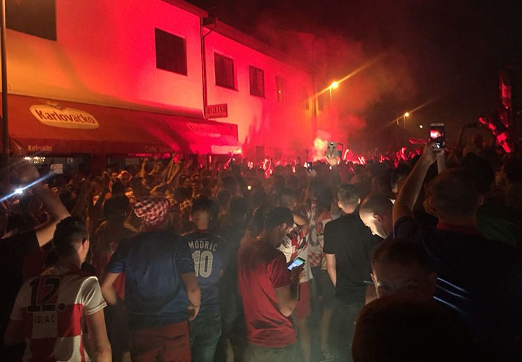 Široki Brijeg ”gori” nakon pobjede Hrvatske