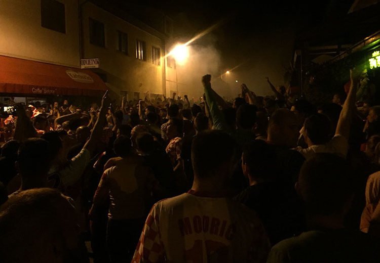 Široki Brijeg ”gori” nakon pobjede Hrvatske