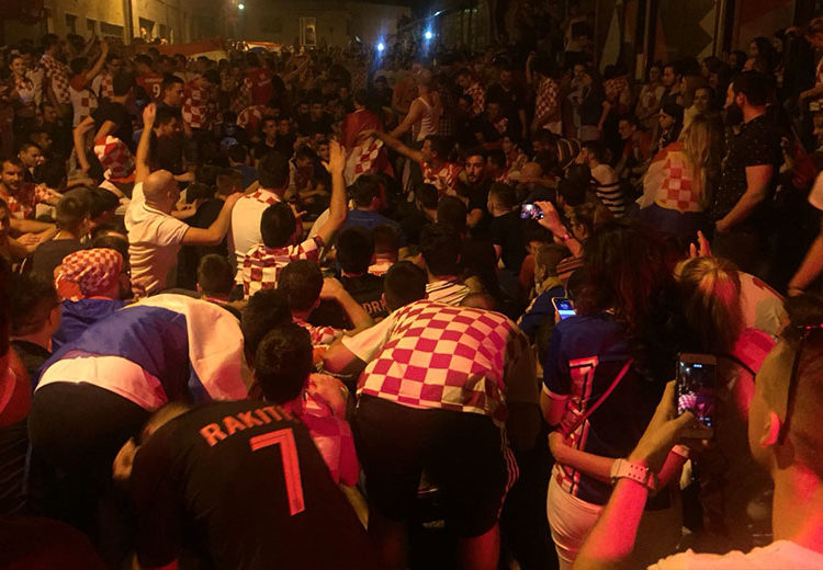 Široki Brijeg ”gori” nakon pobjede Hrvatske