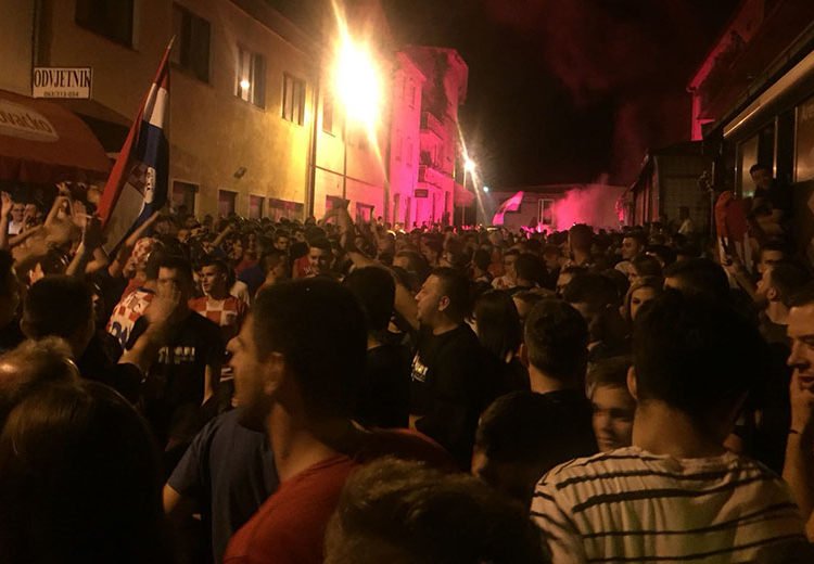 Široki Brijeg ”gori” nakon pobjede Hrvatske