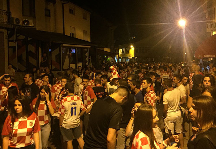 Široki Brijeg ”gori” nakon pobjede Hrvatske