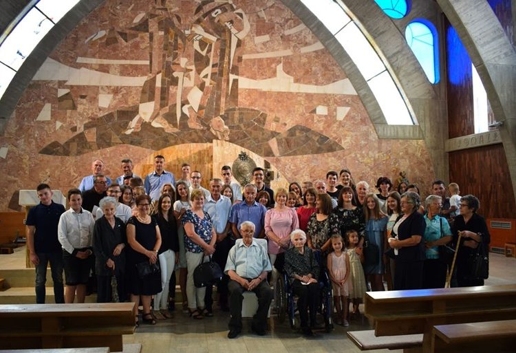 Široki Brijeg: Na Kočerinu proslavljen dijamantni pir Stipe i Anđe Galić