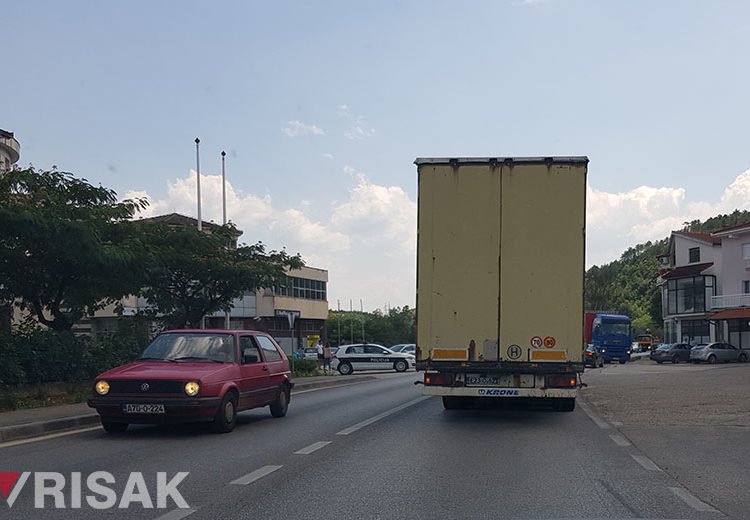 Široki Brijeg: Prometna nesreća na Zaobilaznici
