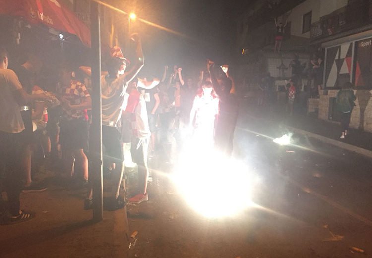 Široki Brijeg ”gori” nakon pobjede Hrvatske