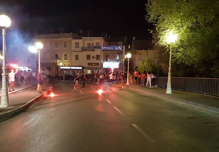 Široki Brijeg ”gori” nakon pobjede Hrvatske