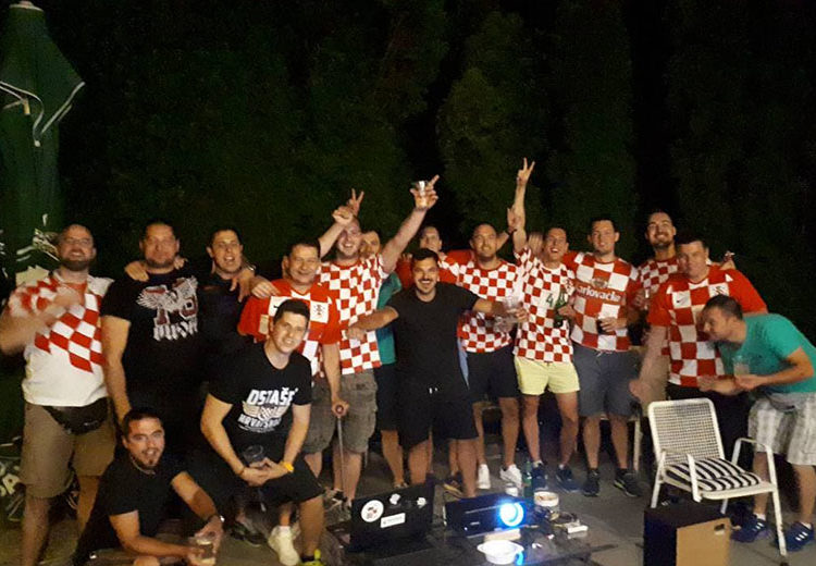 Široki Brijeg ”gori” nakon pobjede Hrvatske