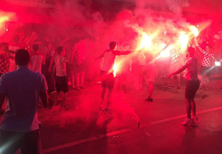 Široki Brijeg ”gori” nakon pobjede Hrvatske