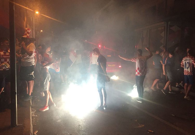 Široki Brijeg ”gori” nakon pobjede Hrvatske