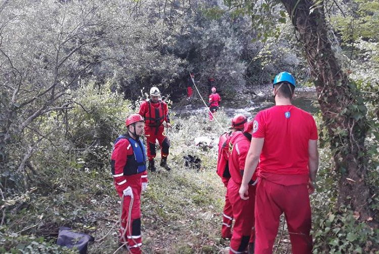 GSS Široki Brijeg odradio vježbu na rijeci Lištici