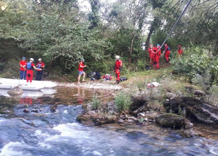 GSS Široki Brijeg odradio vježbu na rijeci Lištici