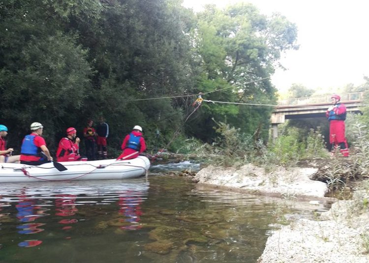 GSS Široki Brijeg odradio vježbu na rijeci Lištici