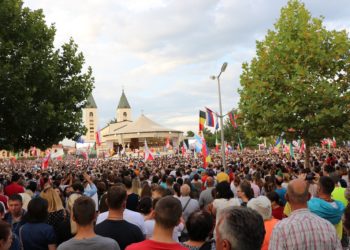 FOTO: Treći dan Mladifesta u Međugorju