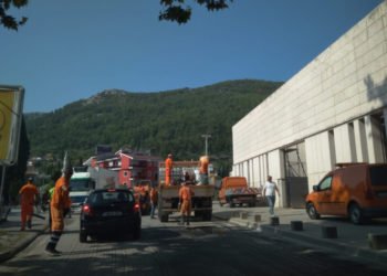 Nastavljeni radovi na ulazu u Mostaru iz smjera Širokog Brijega