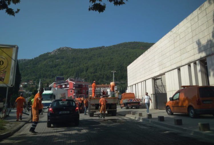 Nastavljeni radovi na ulazu u Mostaru iz smjera Širokog Brijega