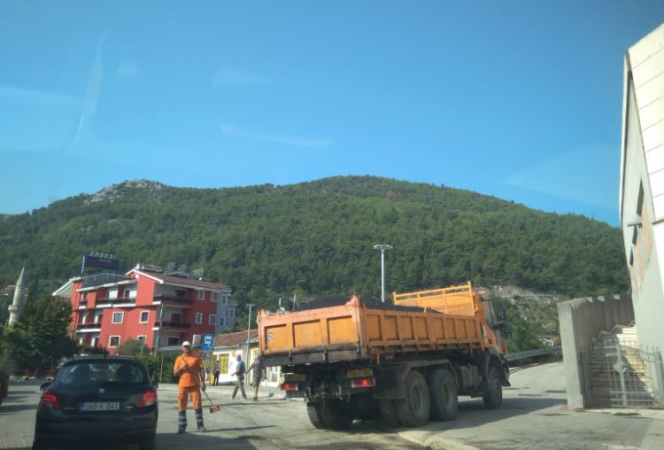 Nastavljeni radovi na ulazu u Mostaru iz smjera Širokog Brijega