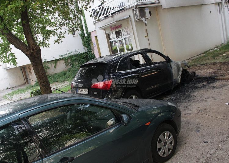 U Mostaru izgorio skupocjeni automobil