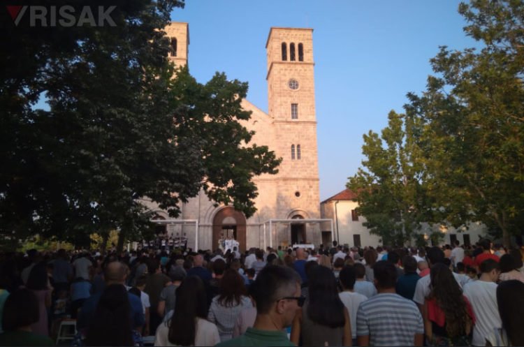 Široki Brijeg: Druga večer Devetnica Velikoj Gospi