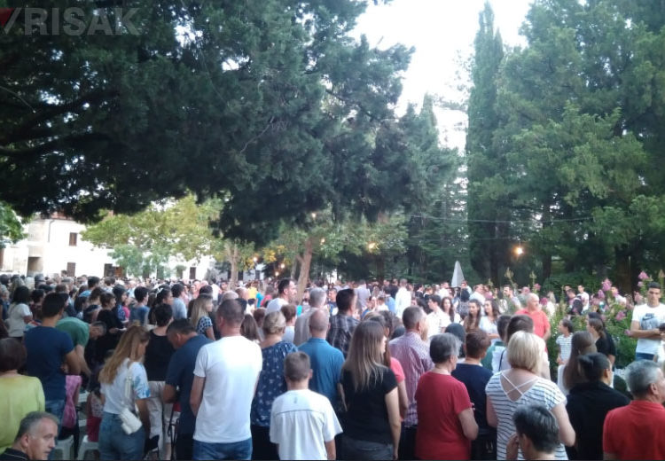 Široki Brijeg: Druga večer Devetnica Velikoj Gospi