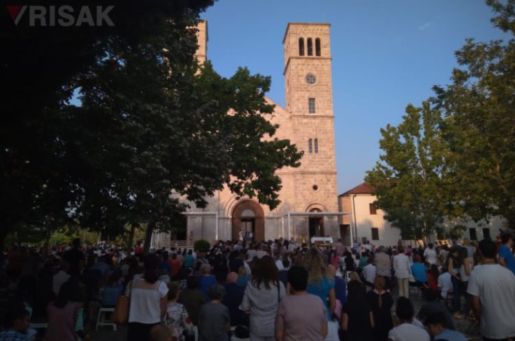 Široki Brijeg: Druga večer Devetnica Velikoj Gospi