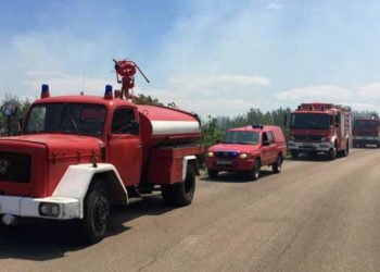 Veliki požar u Ljubuškom ostavio tri naselja bez električne energije
