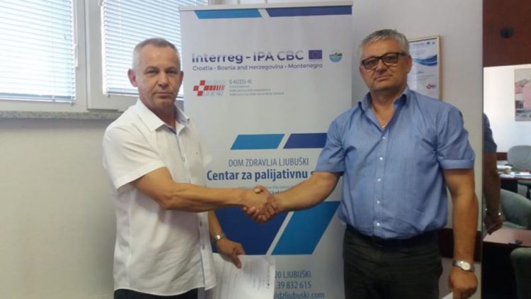 U Domu zdravlja Ljubuški potpisan ugovor o uređenju prostora oko ambulante u Vitini