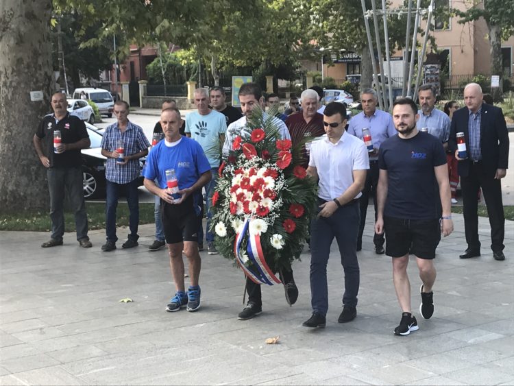 Aco Golo započeo ultramaraton od Mostara do Knina povodom 23. obljetnice Vojno-redarstvene operacije Oluja