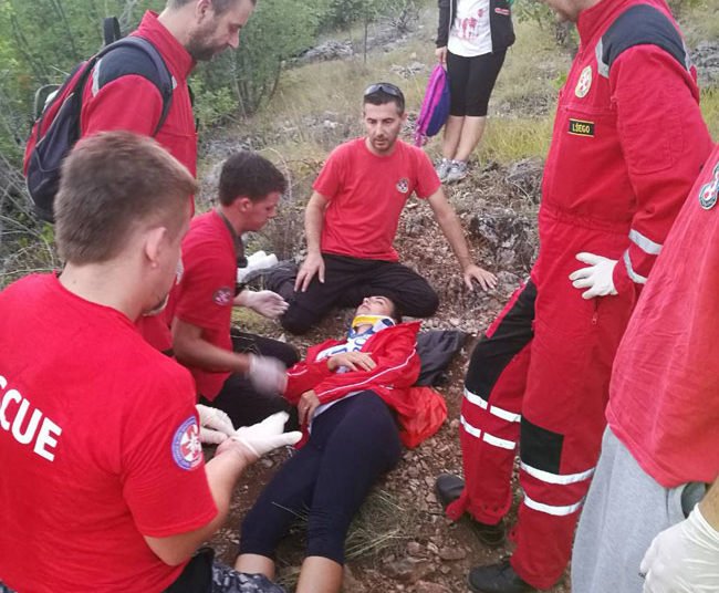 Međugorje: 28-godišnjakinja teško ozlijeđena na brdu Križevac