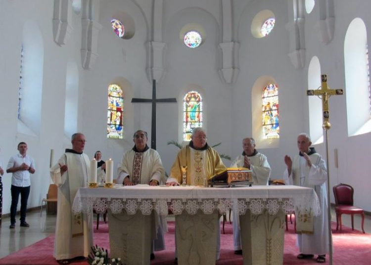 Zlatna misa fra Smiljana Kožula na Širokom Brijegu