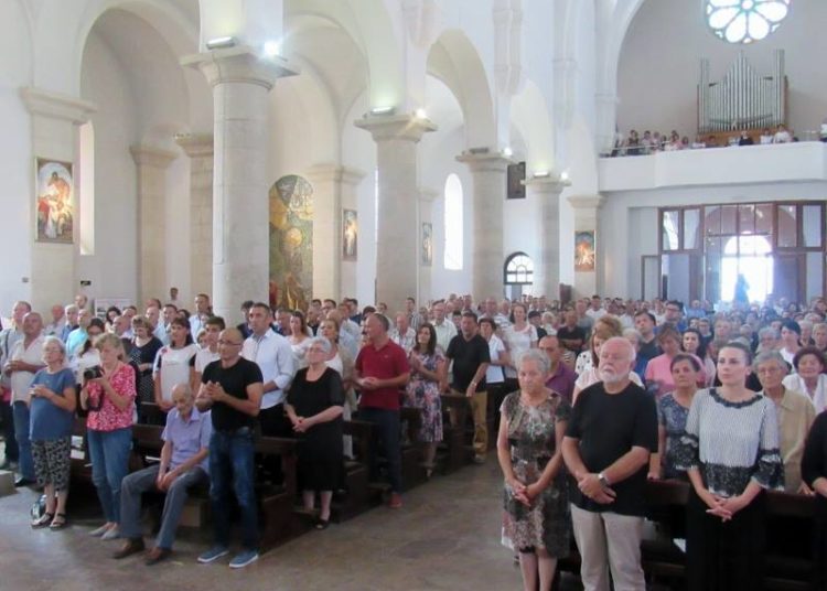 Zlatna misa fra Smiljana Kožula na Širokom Brijegu