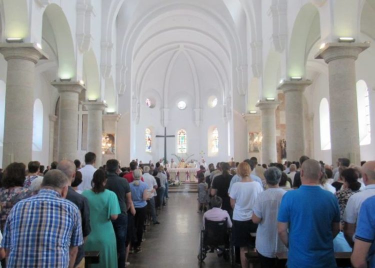 Zlatna misa fra Smiljana Kožula na Širokom Brijegu