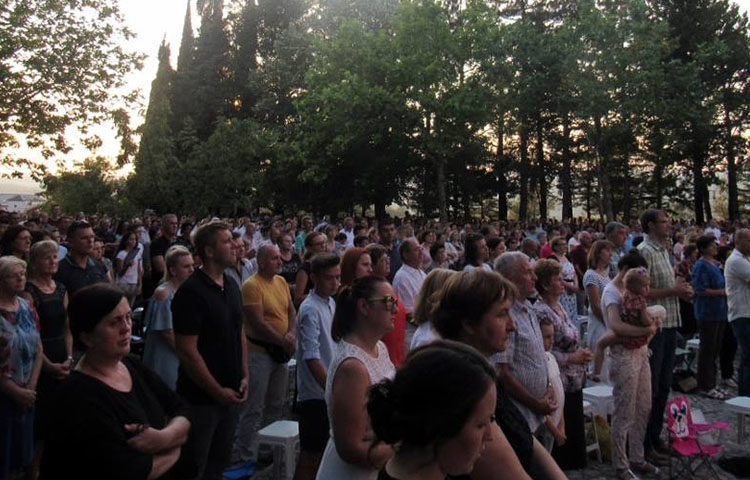 Široki Brijeg: Četvrta večer Devetnica Velikoj Gospi