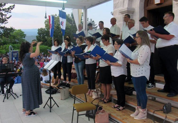 Široki Brijeg: Druga večer Devetnica Velikoj Gospi