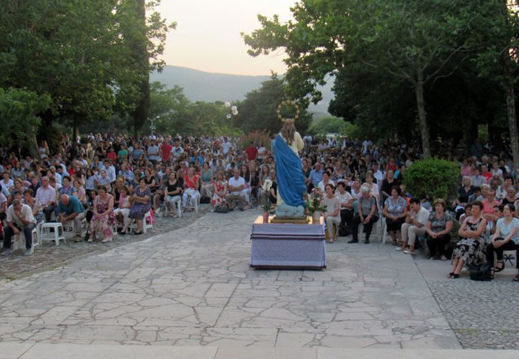 Široki Brijeg: Druga večer Devetnica Velikoj Gospi