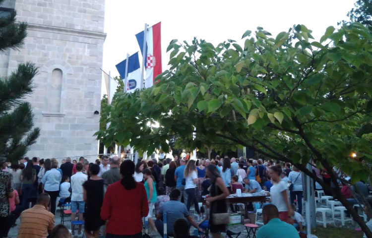 Široki Brijeg: Osma večer Devetnica Velikoj Gospi