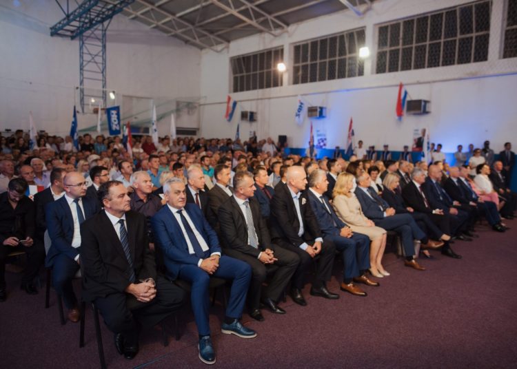 Čović poručio iz Stoca: Ne kalkulirajte s izborom dva člana Predsjedništva, bošnjačkim glasovima