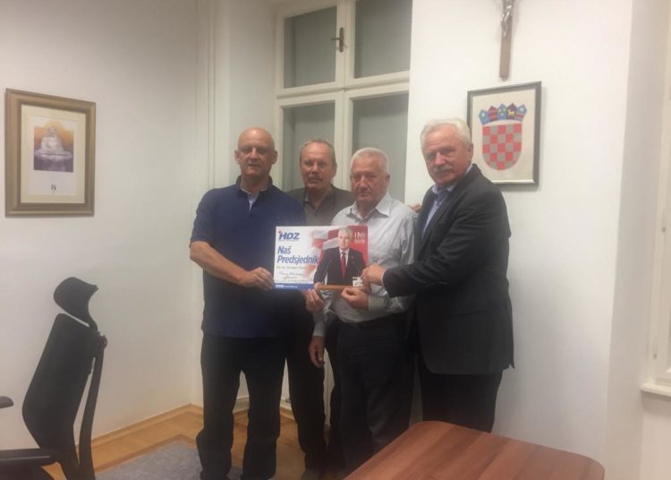 Generali Hrvatskog generalskog zbora podržali Čovića i kandidate HDZ-a BiH i HNS-a