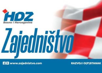 HDZ BiH oštro osuđuje uništavanje stranačkih plakata diljem BiH