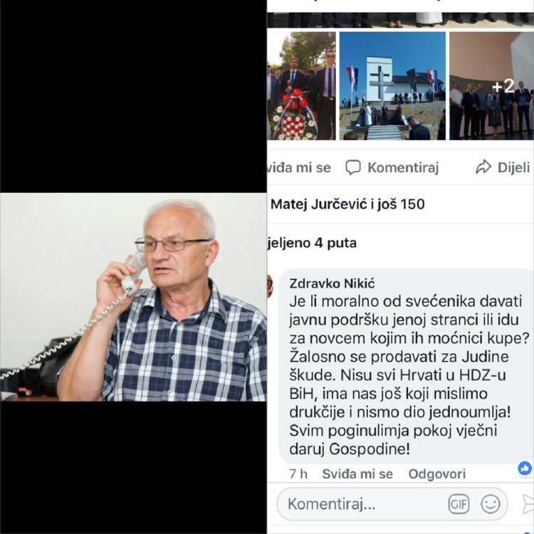 Kampanja sve prljavija: Nikić proziva Crkvu za uzimanje novca na dan najveće hrvatske tragedije u Uzdolu