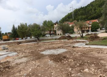 U tijeku radovi na izgradnji parka Sajmište u Borku