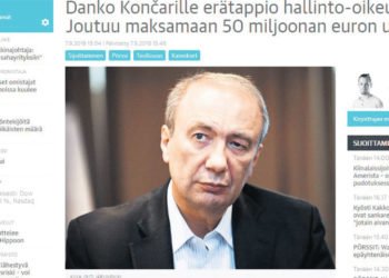 Končar na ‘meti’: Finski mediji tvrde da mora platiti 50 milijuna eura kazne