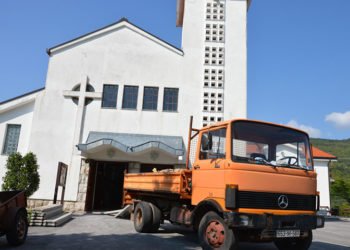 Široki Brijeg: Nastavak radova na župnoj crkvi u Izbičnu