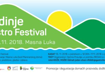 Najava: Blidinje Gastro Festival