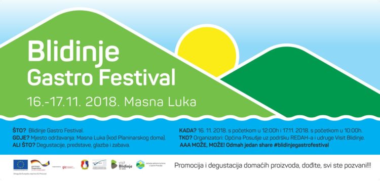 Najava: Blidinje Gastro Festival