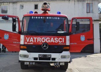 U dva požara u Širokom Brijegu izgorjelo 65.000m² površine