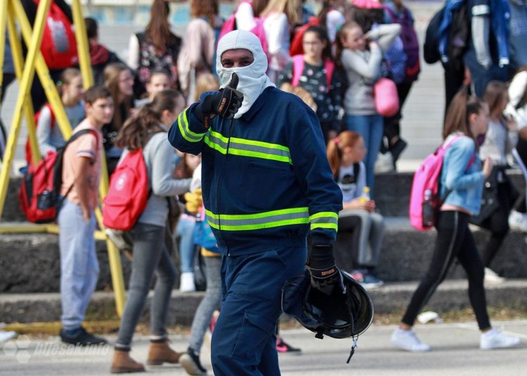 U Širokom Brijegu održana pokazna vježba struktura civilne zaštite