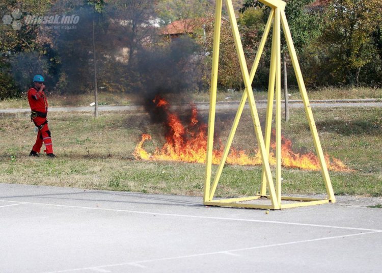 U Širokom Brijegu održana pokazna vježba struktura civilne zaštite
